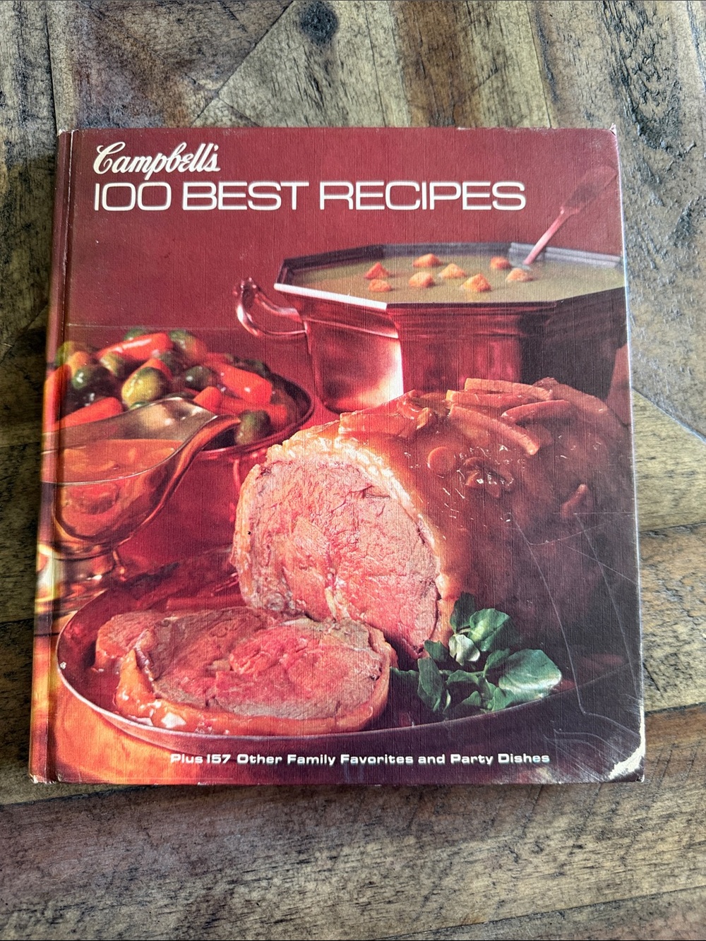 Campbell's 100 Best Recipes Cookbook - Red Cover